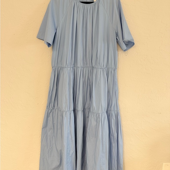 Nordstrom Light Blue Midi Dress - Picture 3 of 5